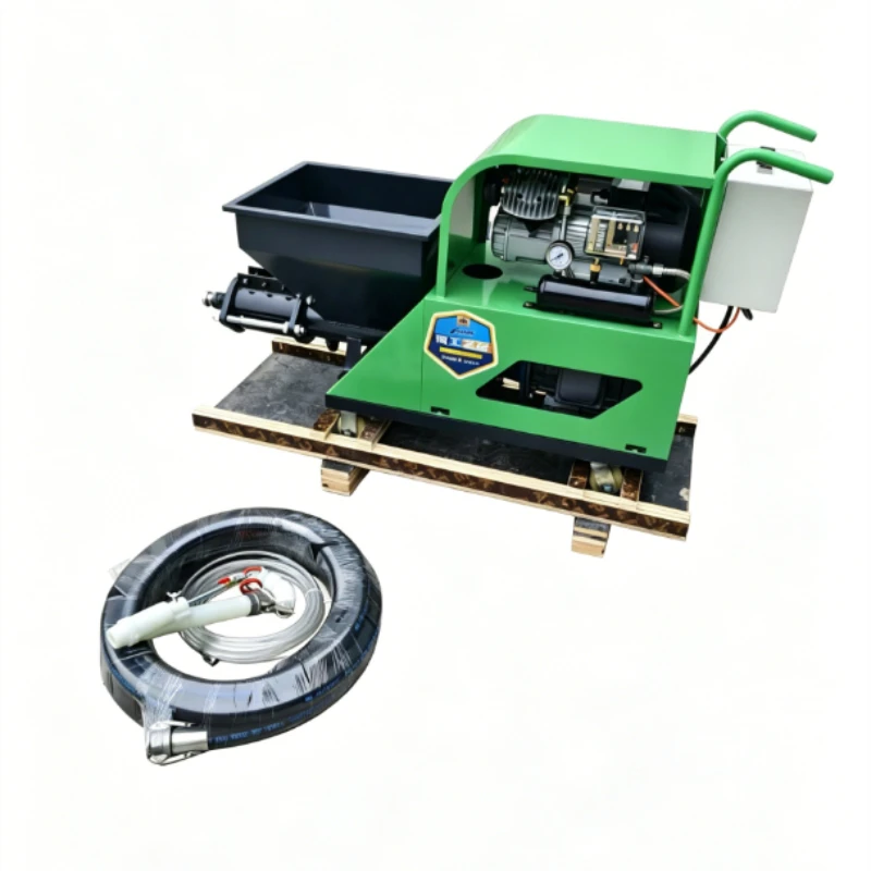 Fully Automatic Plastering Machine Multifunctional Gypsum Spraying Dry Mix Mortar Spraying Machine for Building Wall Render