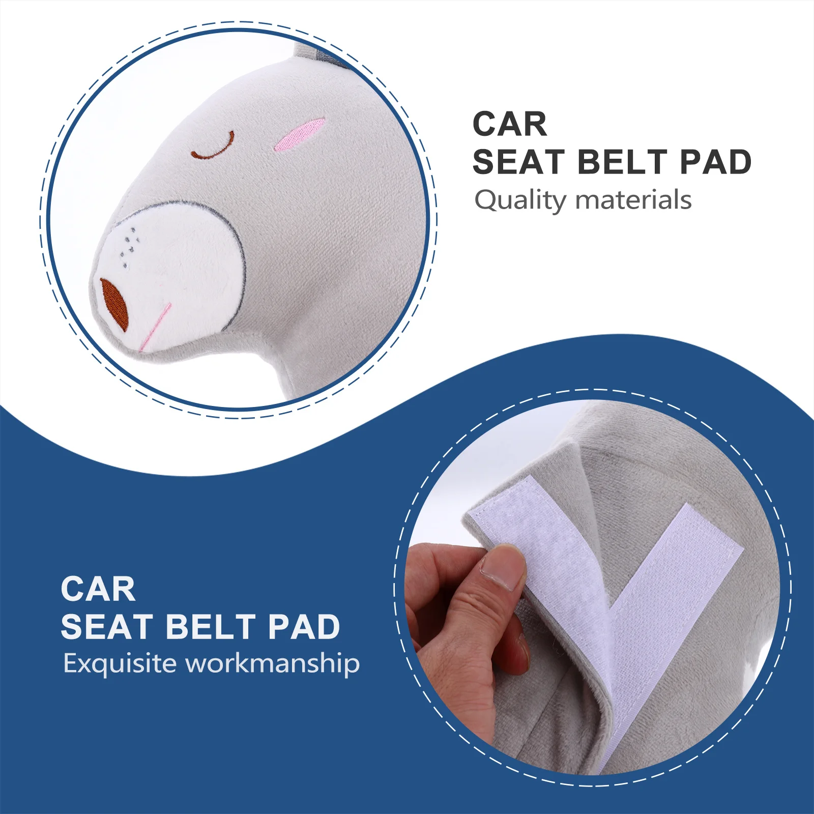 وسادة كتف بحزام أمان، وسادة حماية عالية الجودة لحقيبة يد السفر