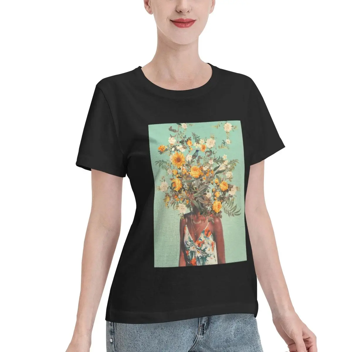 Bulk Wholesale You Loved Me A Thousand Summers Ago Boxy Women's T-shirt Chic College Girls Top