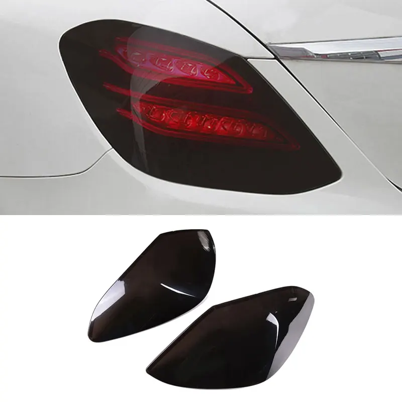 

For Mercedes Benz C Class W205 2015 2016 2017 2018 2019 2020 2021 Car Tail Light Reversing Rear Lamp Shade Brake Indicator Cover