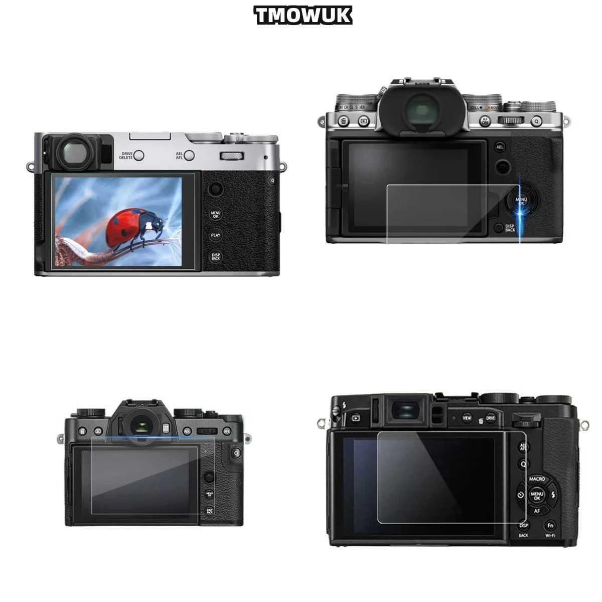 For Fujifilm X-T1 T2 XA3 XA5 XA10 XA20 Tempered Glass HD Clear Screen Guard Film 9H Hardness Protector
