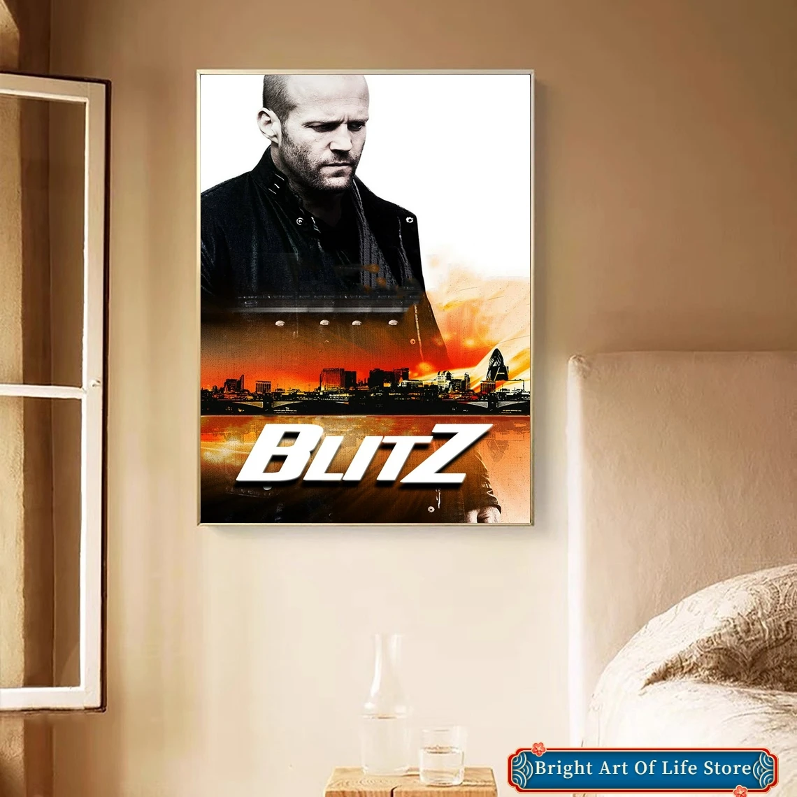 Blitz (2011) Movie Poster Art Cover Star Photo Print Apartment Home Decor Wall Painting (No Frame)