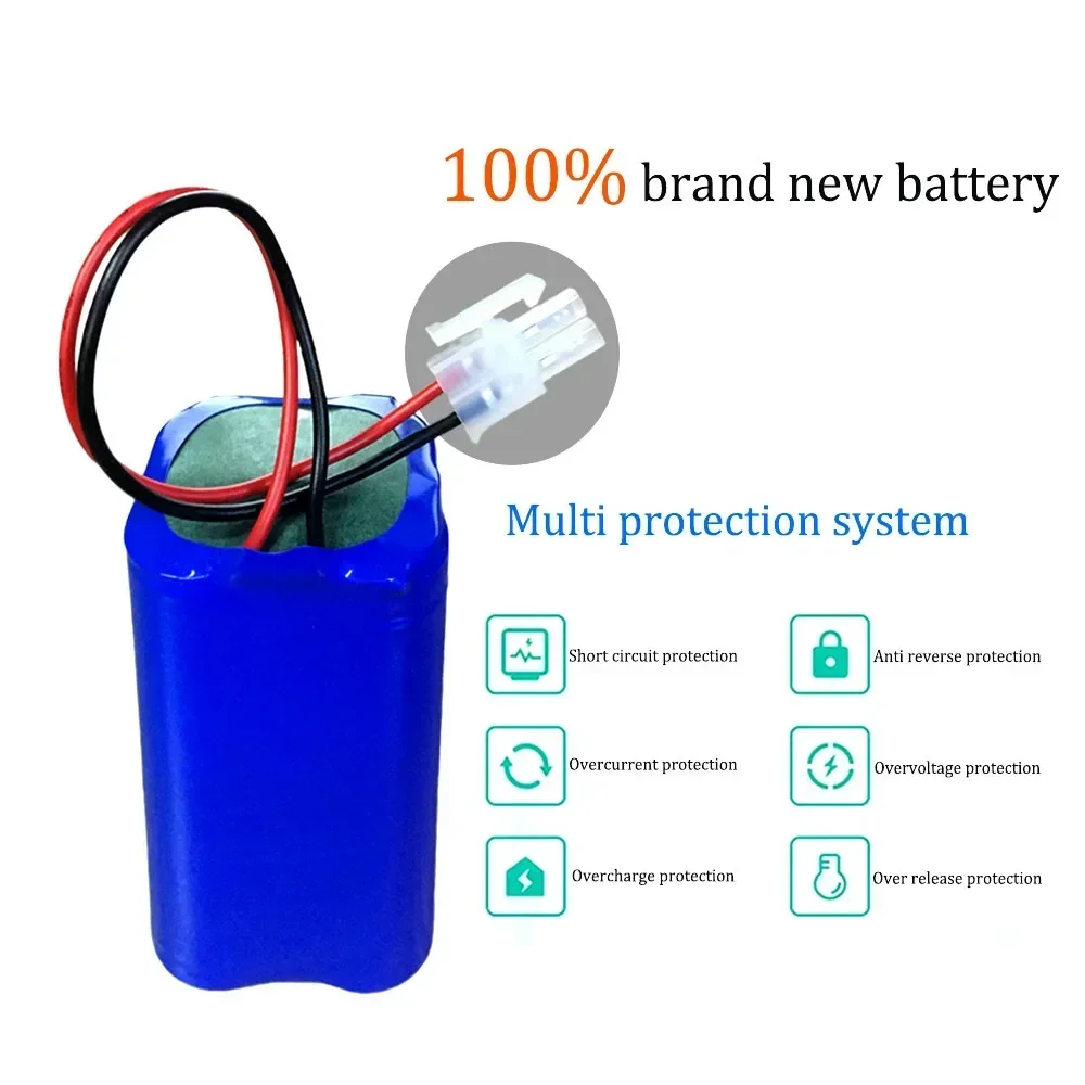

14.8V 2800mAh M26-4S1P battery pack INR18650 Lithium Battery For ILIFE A4 A4s V7 A6 V7s Plus Robot Vacuum Cleaner