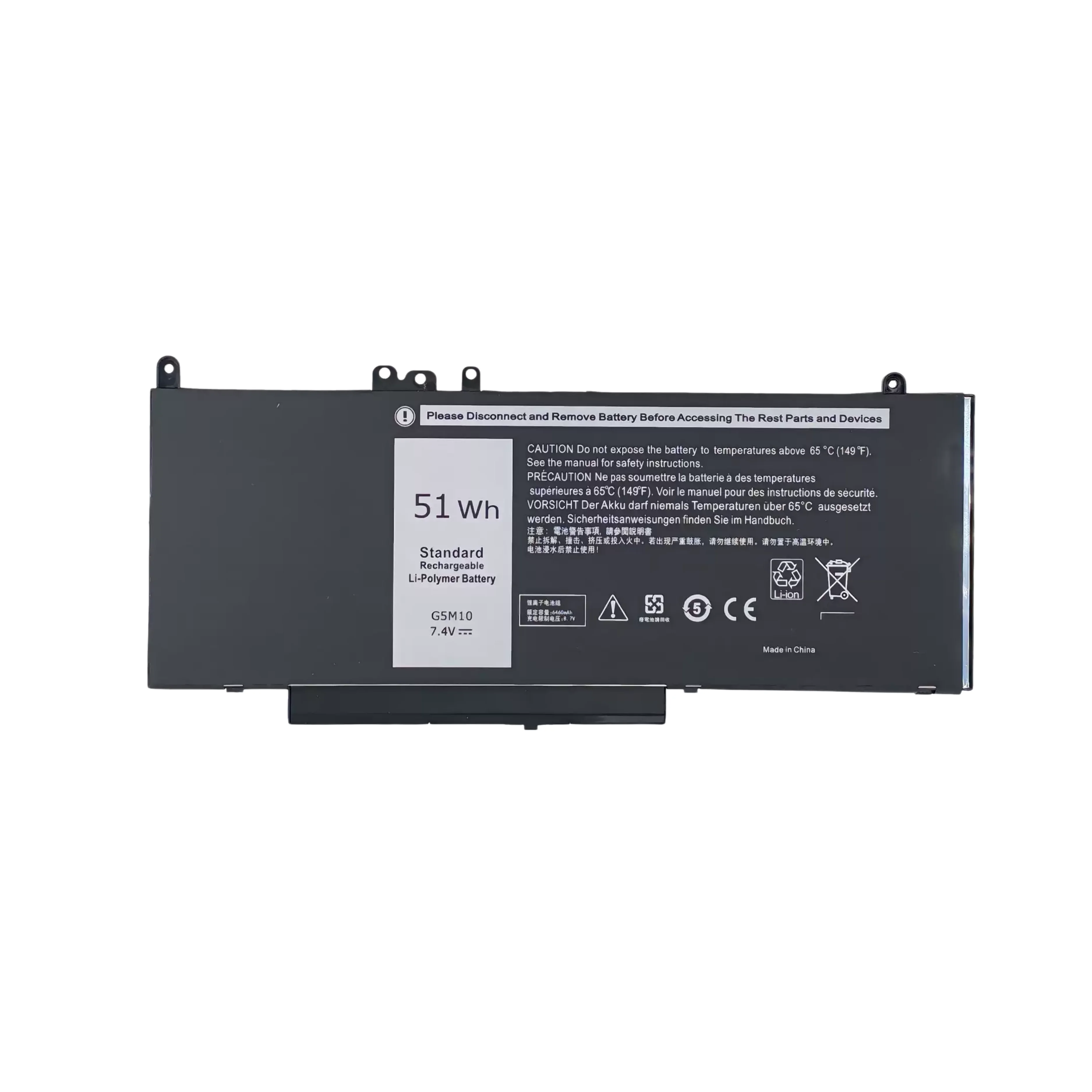 For Latitude 3350 3160 E5450 E5550 E5570 G5M10