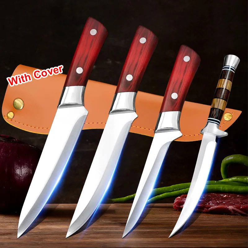 

Forged Boning Knife Stainless Steel Kitchen Knife for Meat Bone Chopping Knife Serbian Chef Slicing Cutter Cleaver Butcher Knife