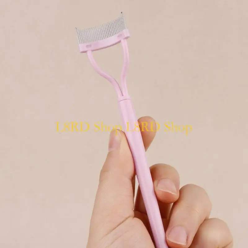 L8rd gebogen wimperkam mascara separator wimpers definieer wenkbrauw voor vrouw