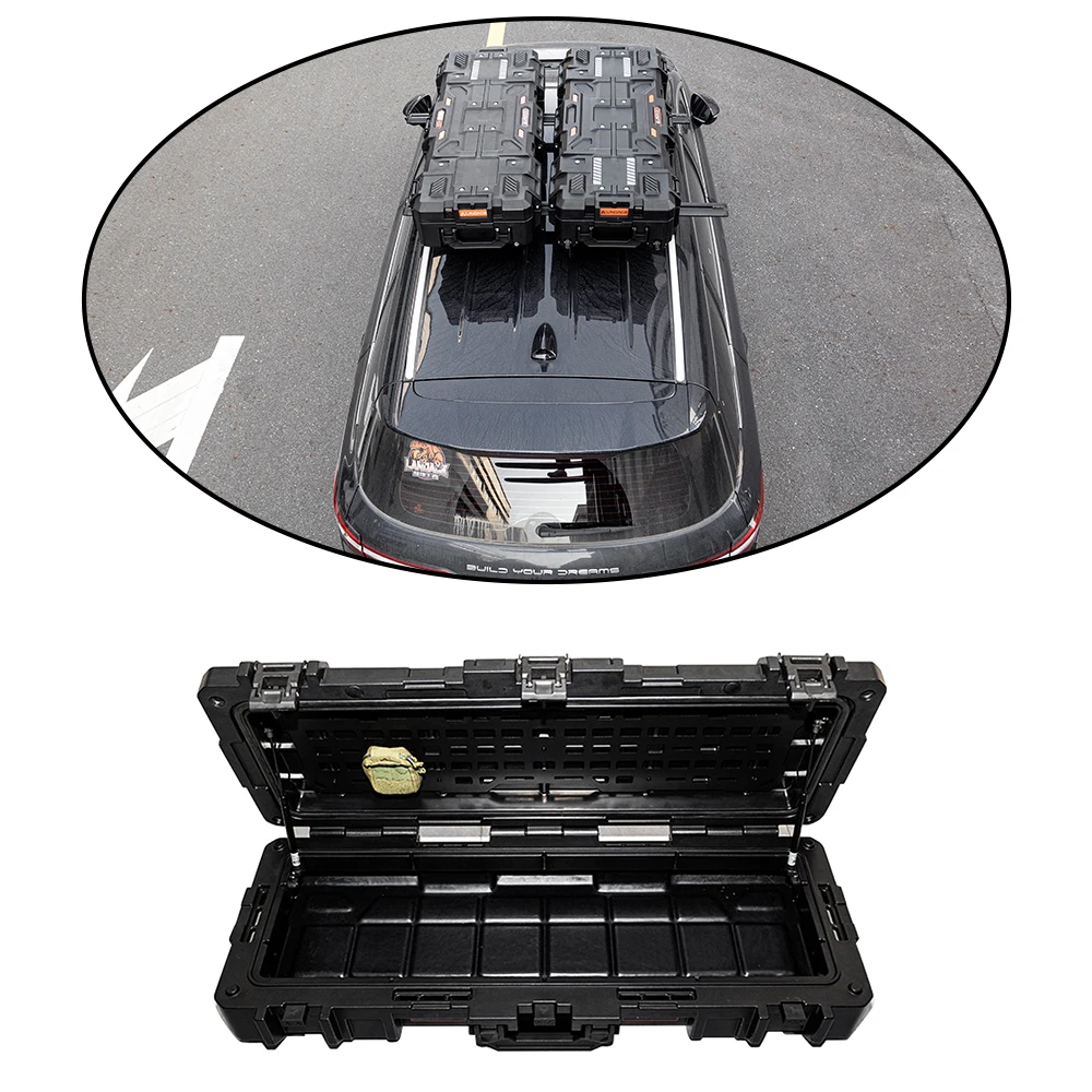 

Outdoor Storage Solution High Quality Plastic Luggage Toolbox Car Roof Boxes