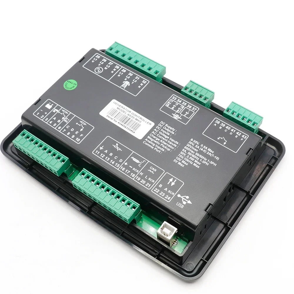 Generator Controller 6110 Auto Start Diesel Genset Control Pannel Charge Remote Alternator Controller Circuit Electric Board