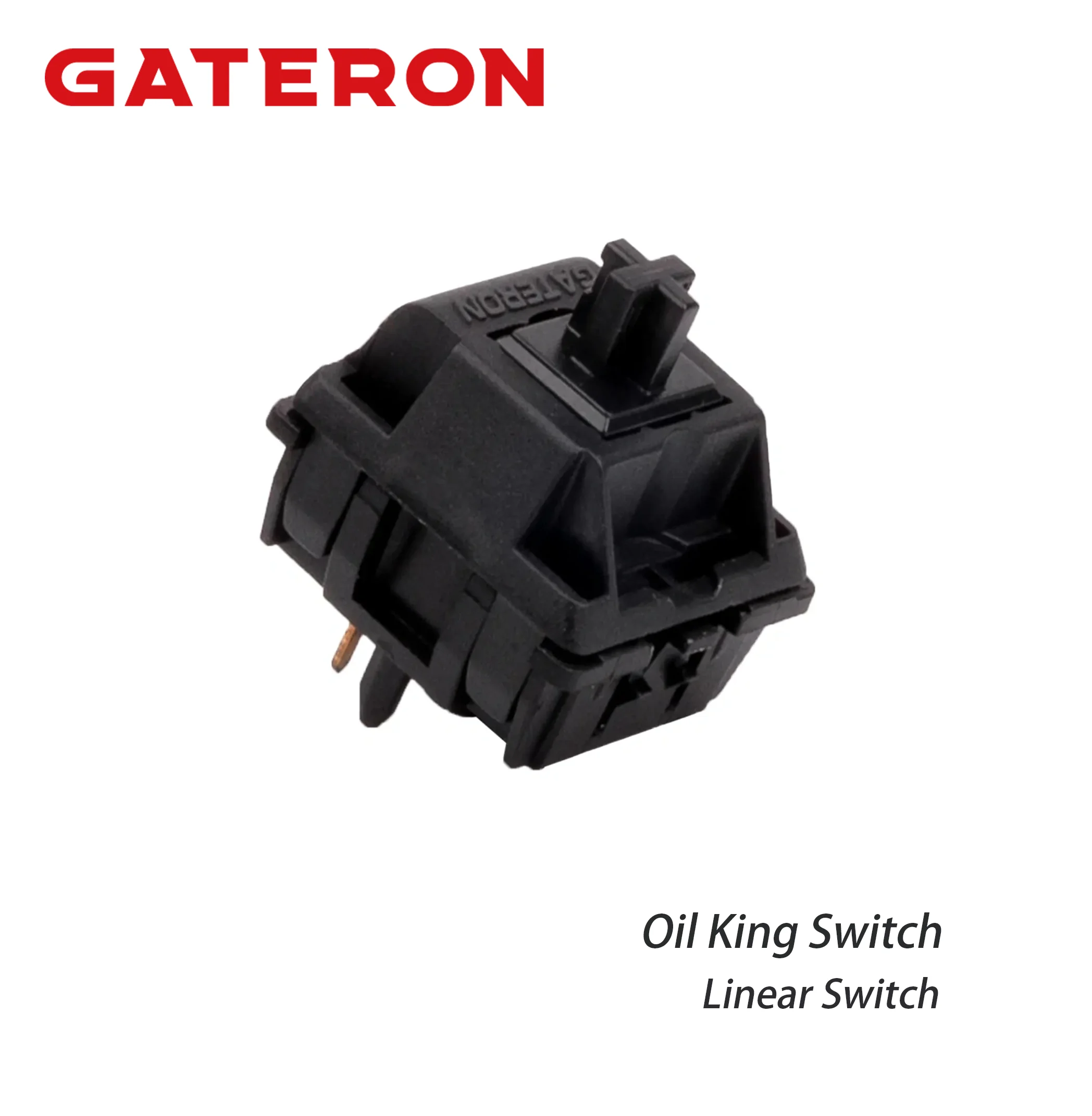 GATERON Oil King Pre Lubed 5pin Linear Keyboard for MX Gaming Mechanical Keyboard Switch