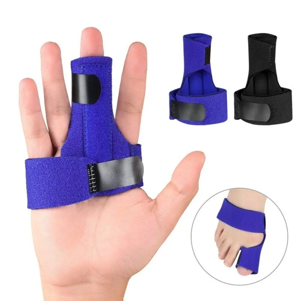 Adjustable Finger Brace Trigger with Fastening Strap Built-in Aluminum Bar Finger Splint Broken Mallets Comfortable Breathable