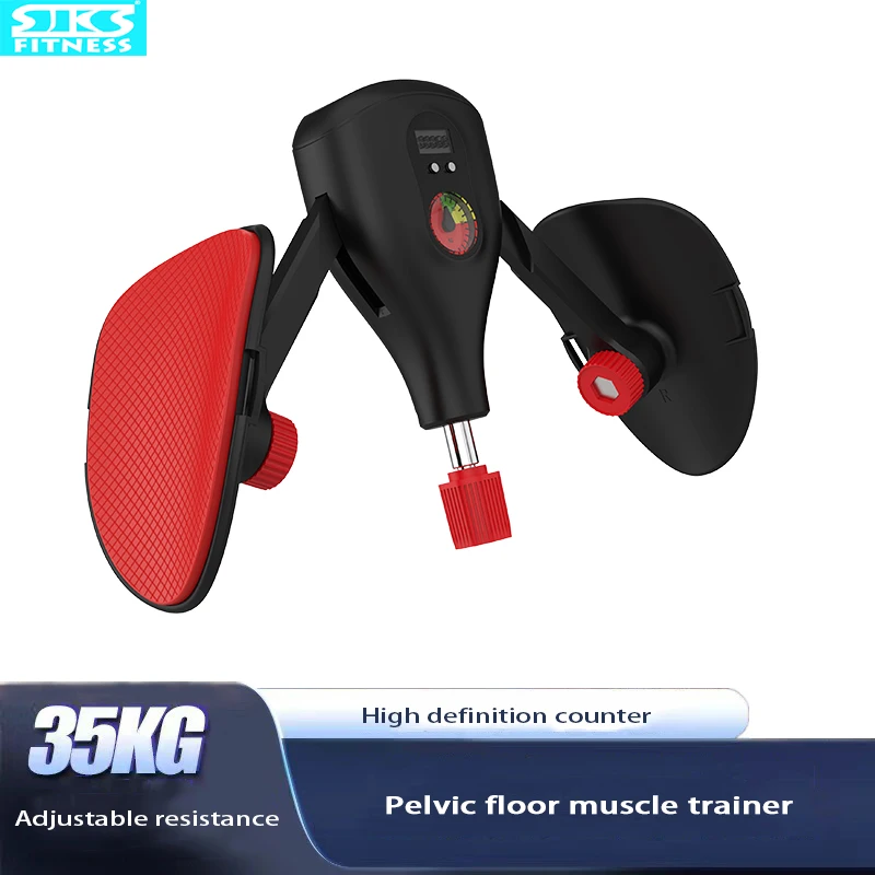 Visual Adjustable Pelvic Floor Muscle Trainer, PC Muscle Trainer, Triangular Mechanical Support Structure, 10-35KG