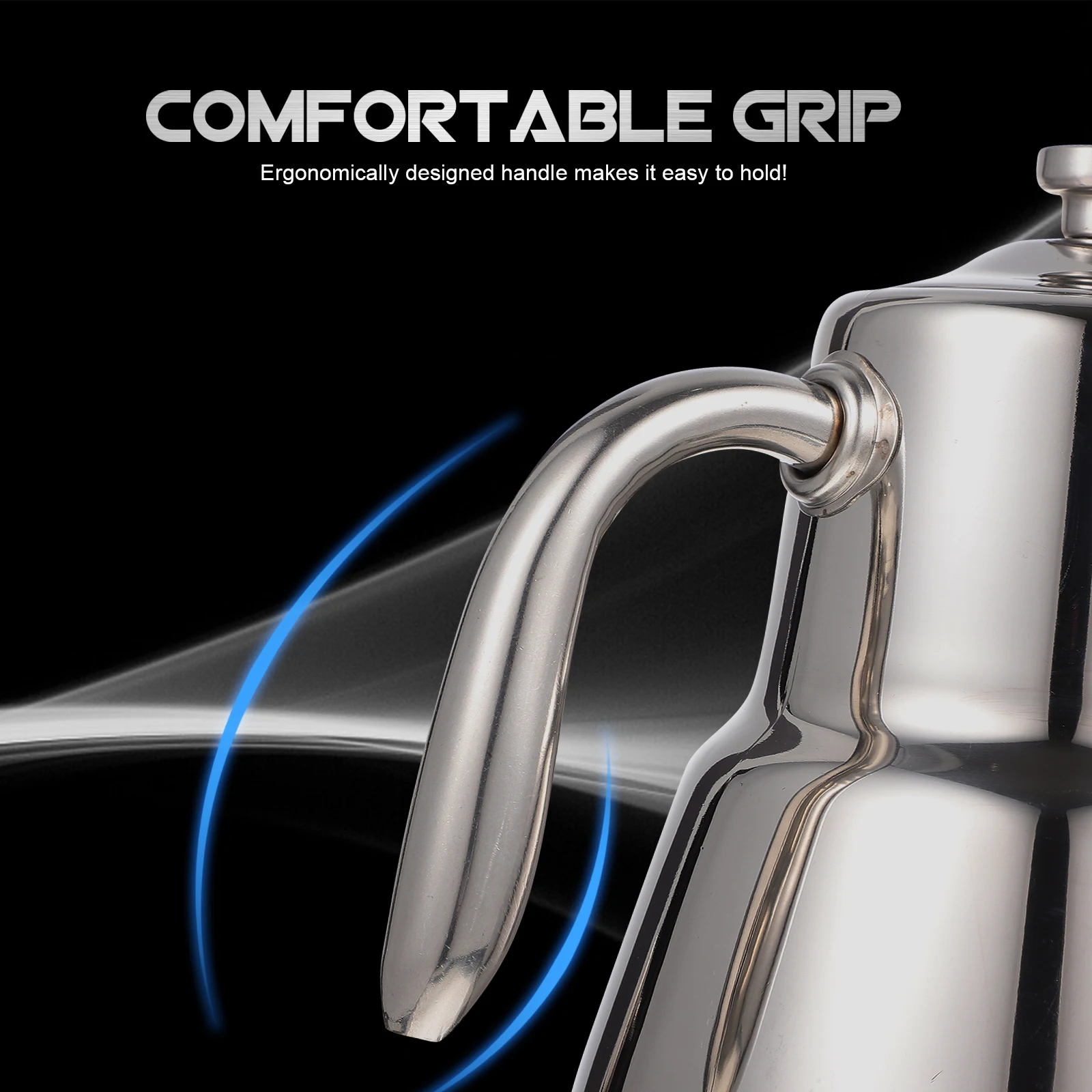 

Teapot Kettle for Large Capacity Drainer Household Kitchen Metal Stainless Steel Stovetop Office Countertop