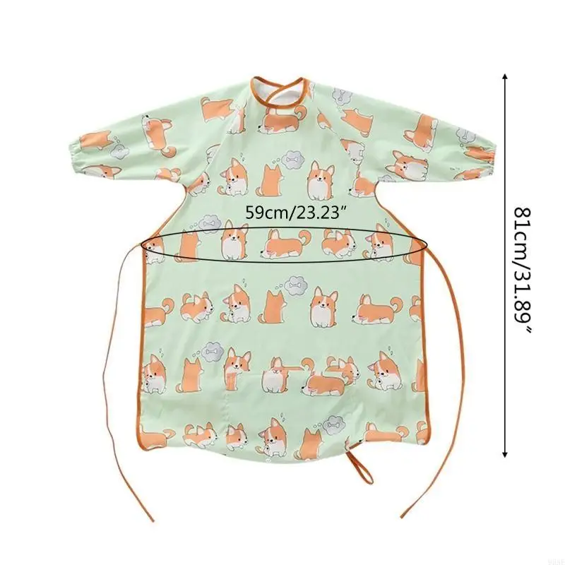 95AE Baby essen Lätzchen essen Artefakt Lätzchen-Tablett Antidirty integriertes Esstischpolster