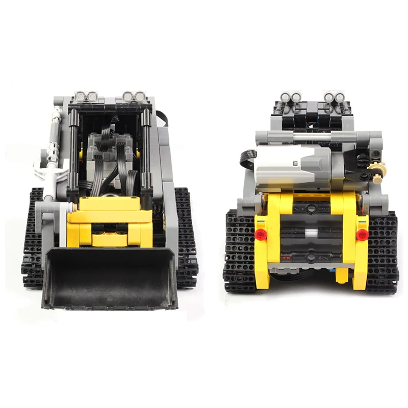 470 Piece Bricks MOC 13349 Set Remote Control Loader Car Technical Model Building Block City RC Car Toy For Boy Gifts