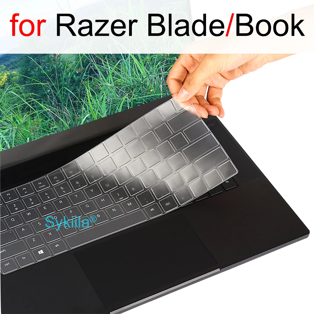 

Чехол на клавиатуру для Razer Blade 15 16 17 18 Pro Stealth Book 13 14 2024 2023 2022 2021 2020 RZ09 Силиконовый защитный чехол