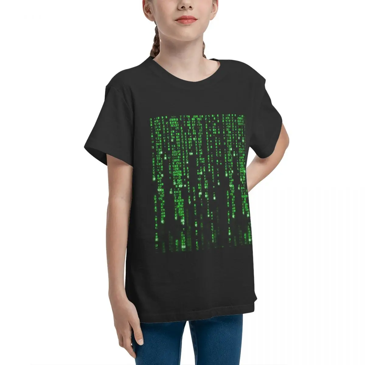 Binary Code The Matrix Program Classic High quality T-shirts Creative Humor Graphic Travel Sexy Teeanger T-Shirt