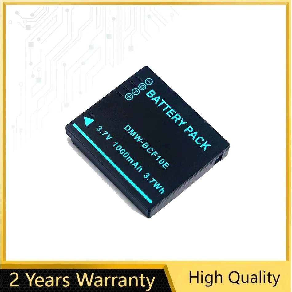 

Аккумулятор для Panasonic Lumix DMC-3D1 DMC-TZ7 DMC-TZ8 DMC-TZ10 DMC-TZ18 DMC-FS7 DMC-FS6, DMW-BCF10E, мощные батареи