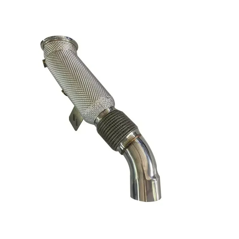 Auto Parts Downspout for 540i XDrive 2017-2019 G30 G31 Downpipe 740i XDrive 2016-2019 G11 G12 Exhaust Header