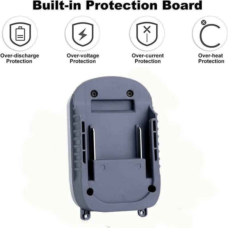 MT18DSV7V8 Adapter Replacement For V7 V8 Battery Adapter For Makita 18V Battery To For Dyson V7/V8 Vacuum Cleaner Accessories