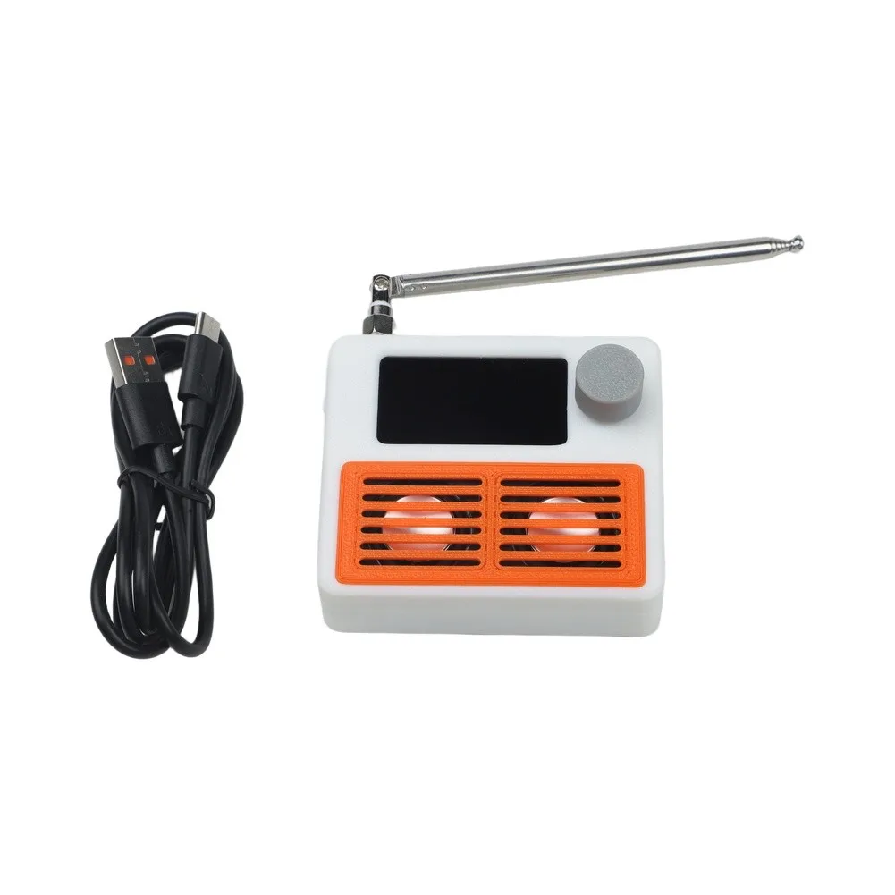 For Full-Band Radio with Si4732 Tuner 1.9-inch IPS Display Dual 3W Speakers PCM5102A Radio Support and USB Upgrade Path