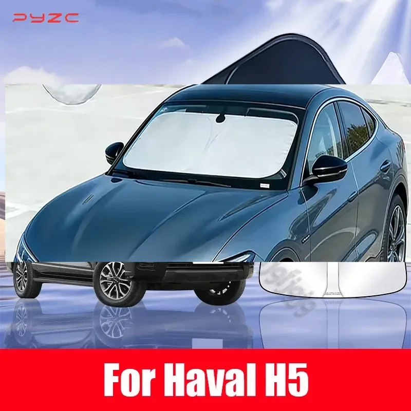 

For Haval H5 2023 2024 2025 Car Windshield Sunshade Cover Anti UV Protection Auto Parts Accessories