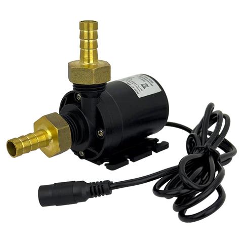 Brushless Motor Water Pump, DC6~24V 1100L/H, 8M Head G1/2" Submersible Pump, Fountain Water Heater, Shower Booster Pump, IP68