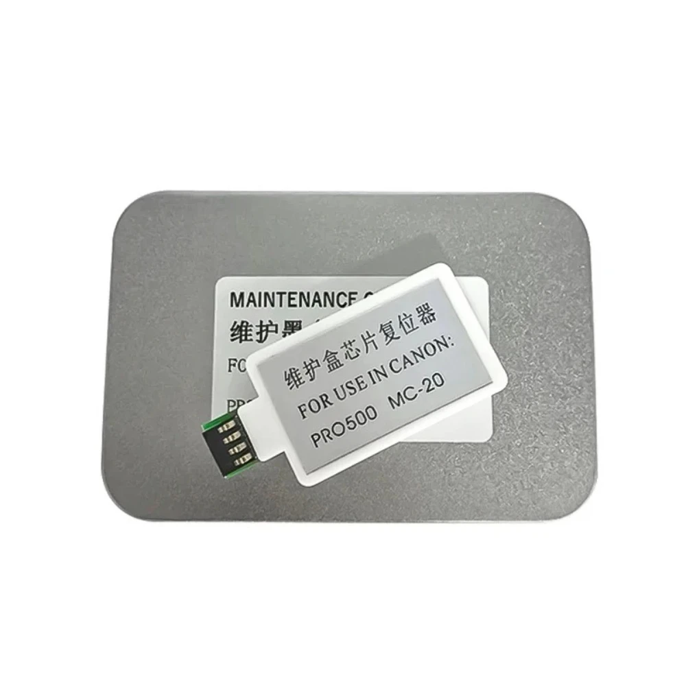 MC‑20 Maintenance Tank Chip Resetter Decoder for Canon imagePROGRAF PRO‑500 PRO‑1000, Waste Ink Box Reset Tool, Unlimited Reset
