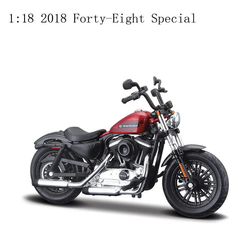 Maisto 1:18 2022fat Bob114 Racing Harley Davidson Series Motorcycle Collectible Motor Model Collection Model Toy For Child Gfits