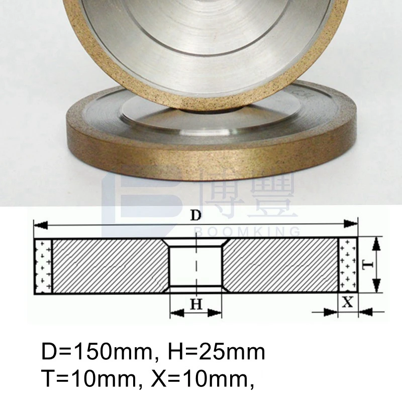 

1 шт., зернистость 150*25-10*10, 40/80/100/120 # Острый спеченный алмазный шлифовальный круг, дисковый, используемый на машине для калибровки драгоценных камней.