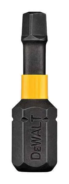 Insert Bit, 1/4In, Square Recess, No 2, 1In, PK50