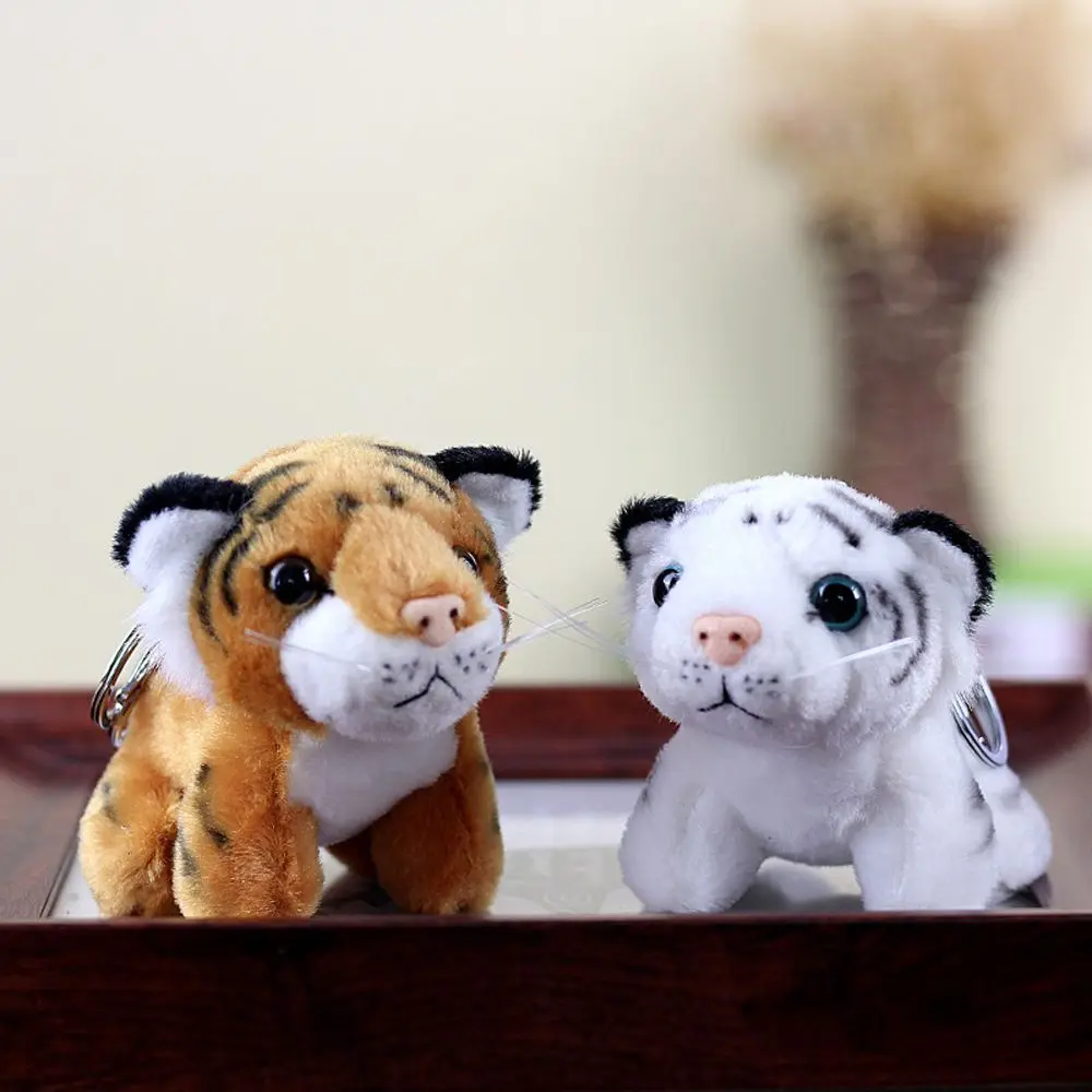 Ornament Chinese Zodiac Tiger Stuffed Animals 2022 New Year Stuffed Toys Tiger Plush Keychain Car Plush Keyring Plush Pendant