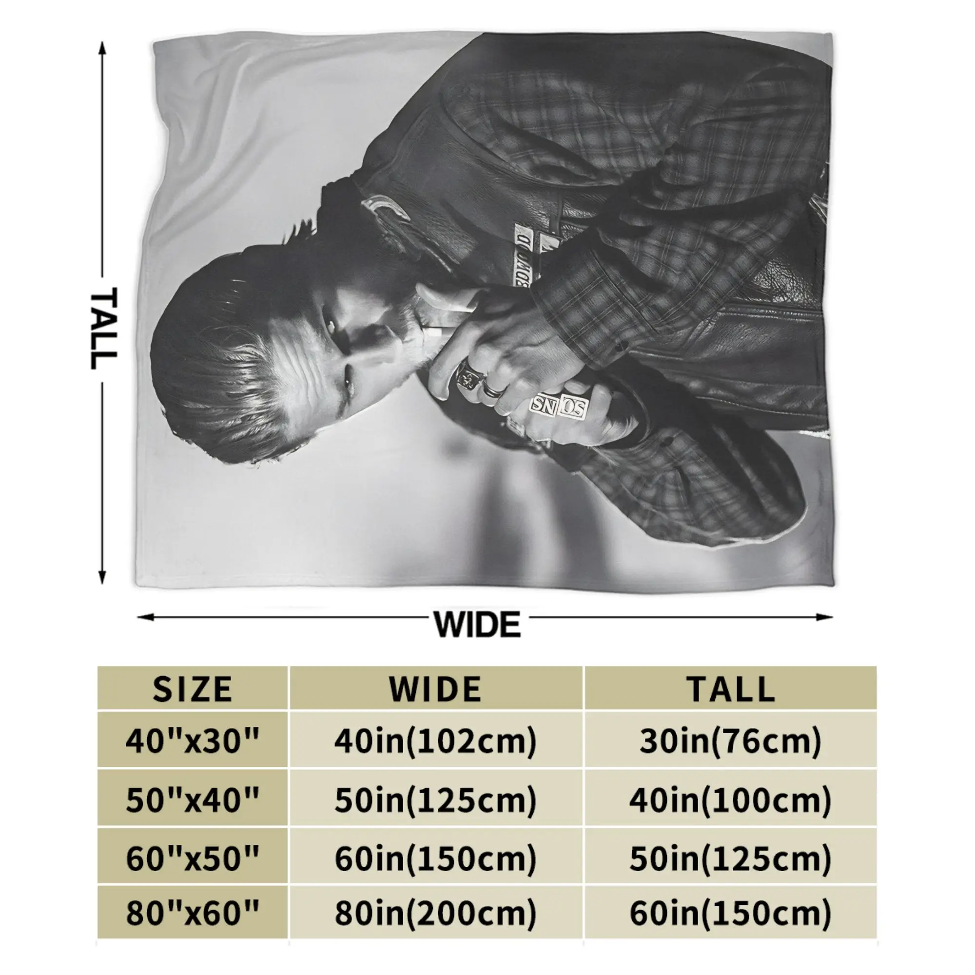تشارلي هونام الوحش إد جين قصة لينة بطانية دافئة التخييم أفخم رمي بطانية كرسي الفانيلا المفرش أريكة غطاء سرير #6