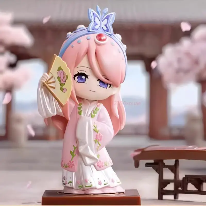 

Аутентичная кукла Feng Baobao Wang Ye Blind Box Q версия Коллекционная игрушка ручной работы для модных игр Dream Life Series