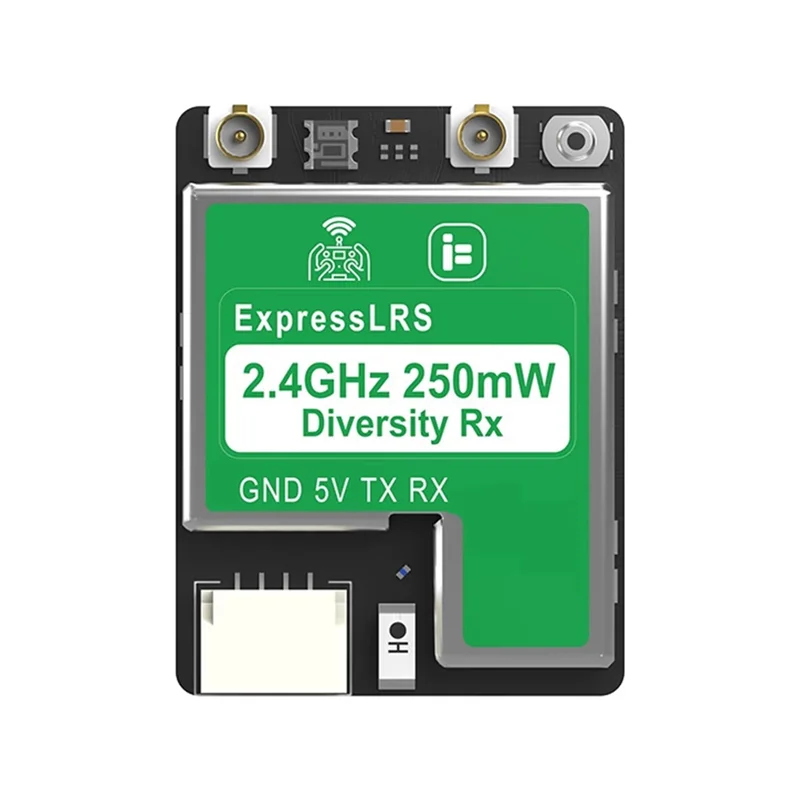 A45U para receptor Iflight ELRS 2,4 Ghz True Diversity RX FPV VRX receptor de antena Dual para Dron FPV