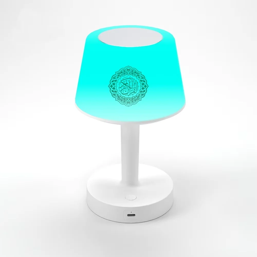 Islamic Muslim Gift Colorful Night Light Quran Speaker Azan Bluetooth Touch Table Lamp Quran Player Dropshipping