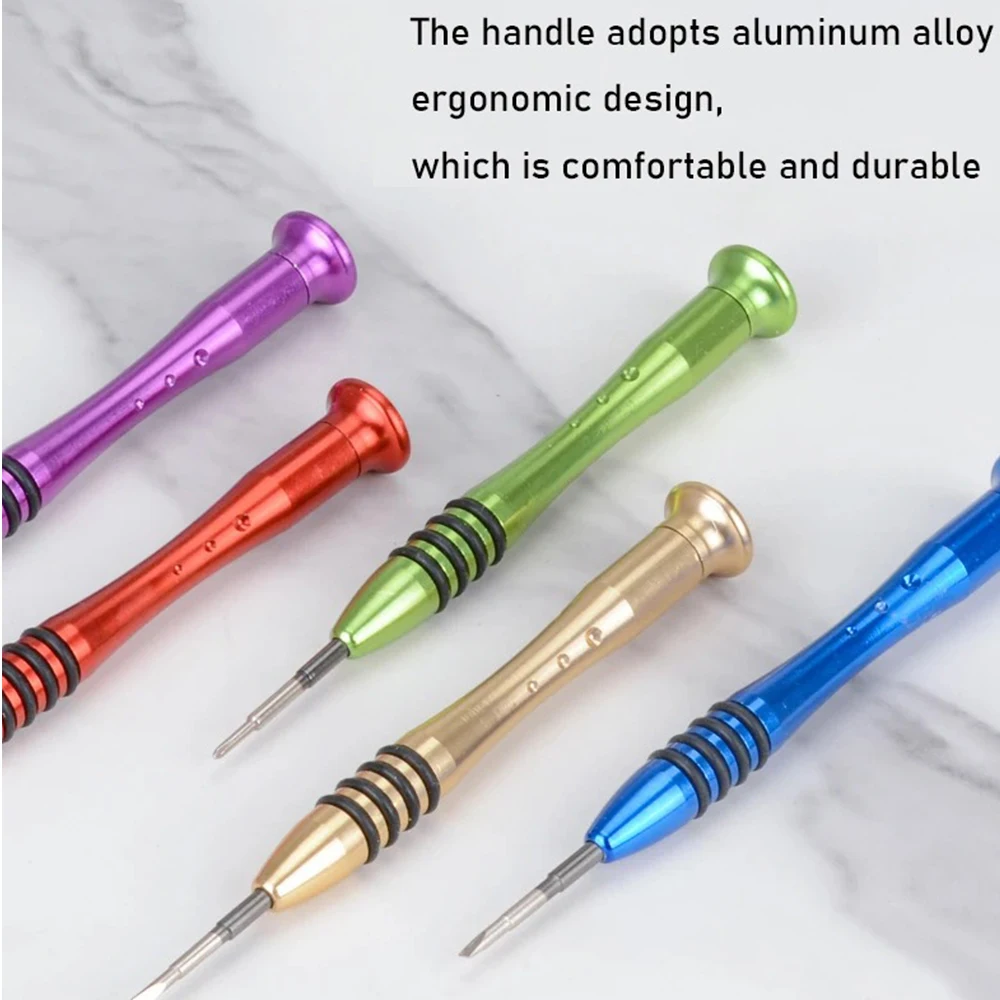 Triwing 0.6mm 1.5mm 2.0mm Five Star 0.8mm T2 Screwdriver for IPhone Switch Game Console Smart Watch Repair Disassembly Tool