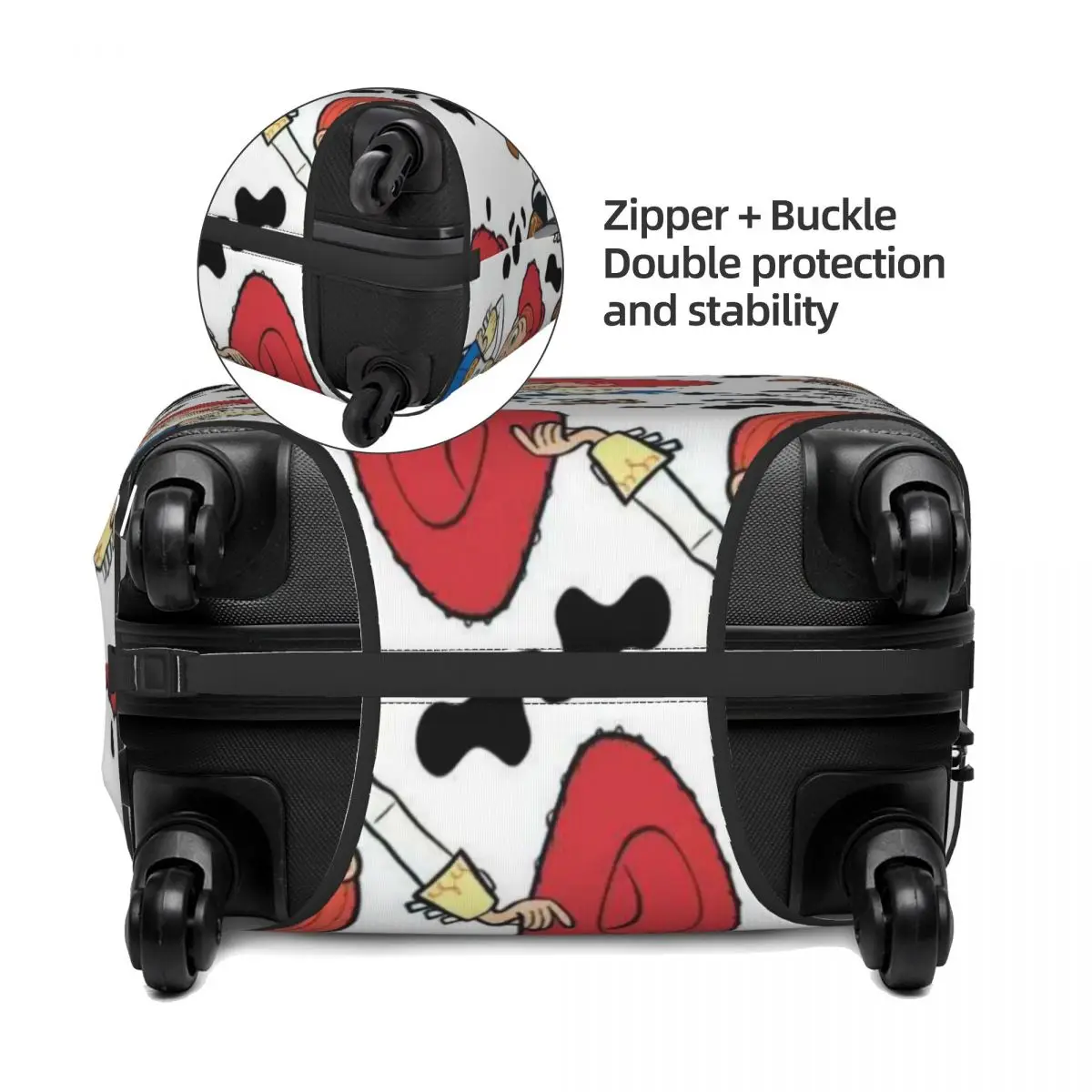 Fundas elásticas para maletas de viaje, Protector de equipaje de dibujos animados de Toy Story, moda personalizada