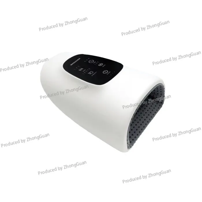 2024 White Air Compression Vibration Heating Portable Timed Multifunctional Hand Massager