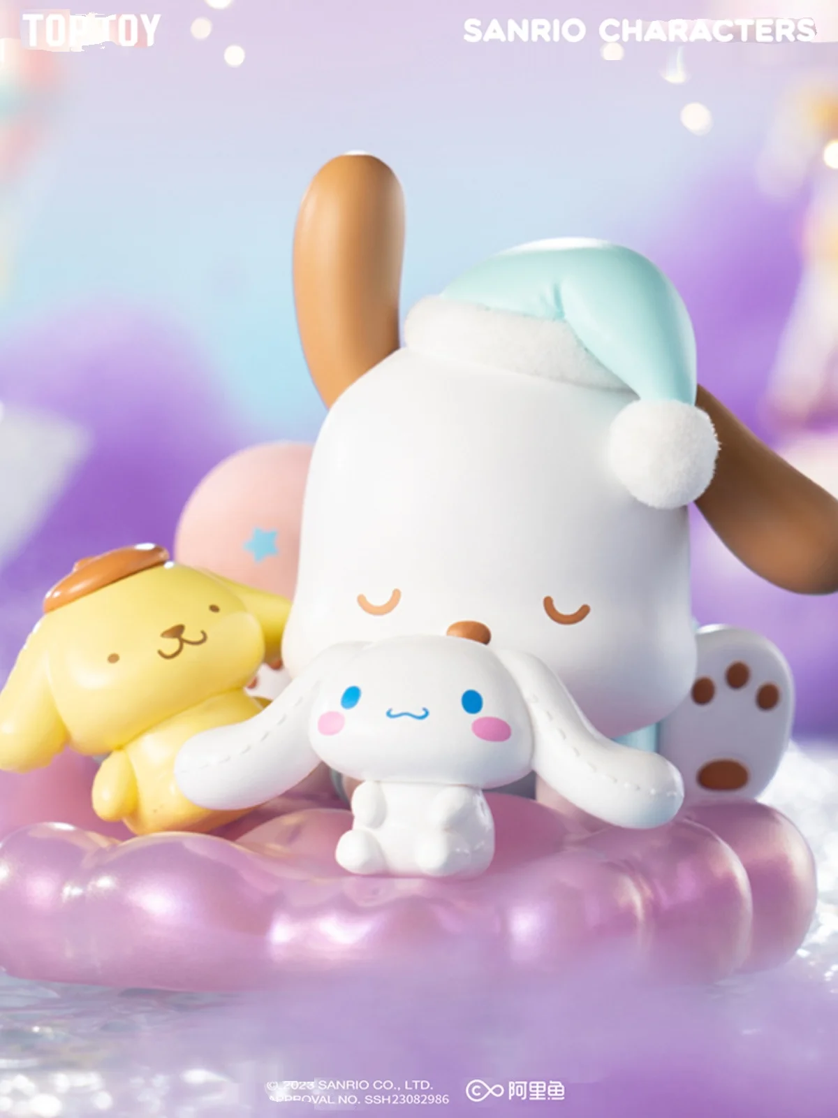 

Новая фигурка Sanrio Good Dream Lift Cinnamoroll понравико пом пуриновая фигурка аниме экшн-фигурка Модель Кукла Подарки Украшения