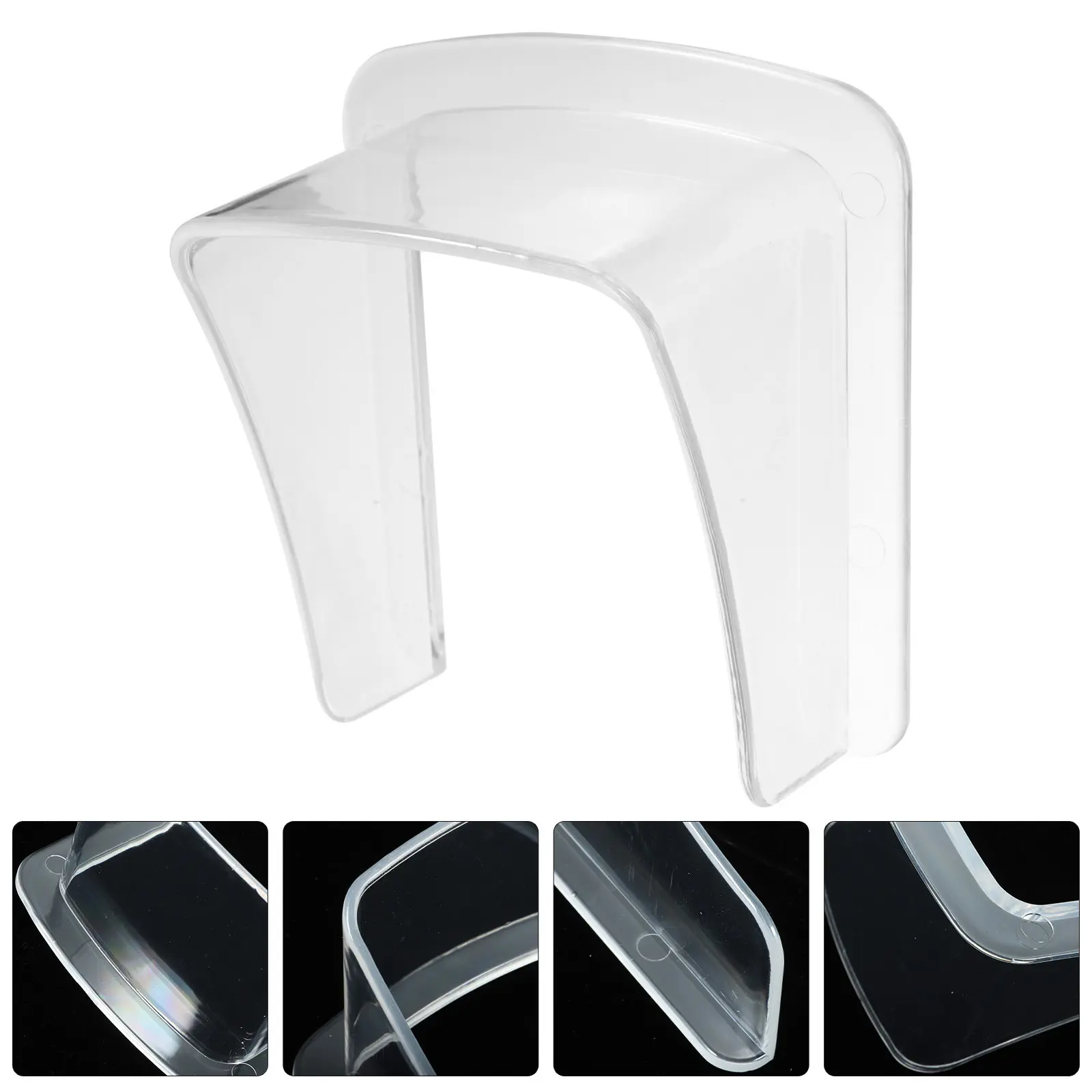 

1Pcs Doorbell Waterproof Cover High-Durability Plastic Rainproof Shell for Small Access Control Password Swiping Attendance