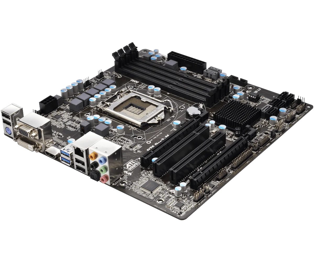 Asrock B75 Pro3-M  motherboard LGA 1155 Intel® B75 DDR3 32GB support i7-3770 2600 3450 3330 2400 3220 G2120 G645T cpu