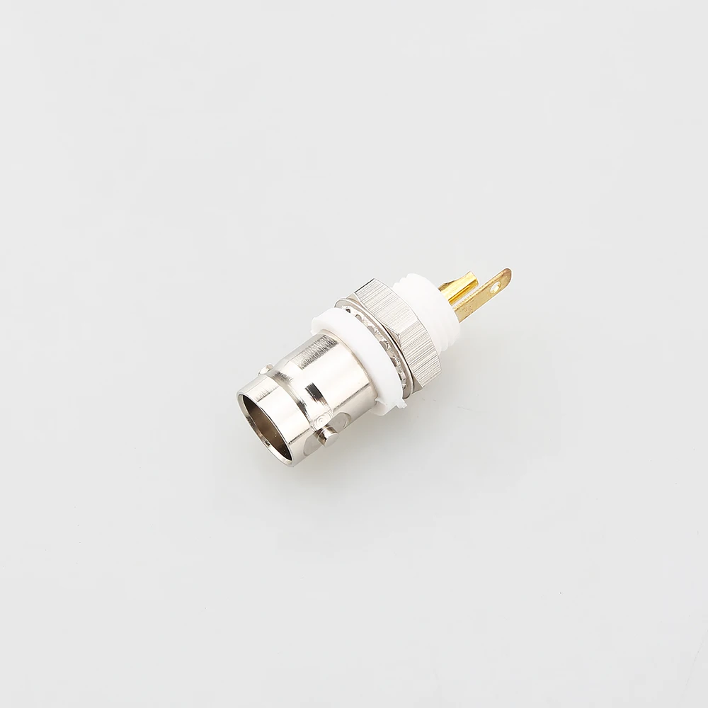 Высококачественный медный изолированный гнездовой разъем BNC, разъем для пайки, шасси, крепление на панели, коаксиальный кабель для деталей сварочного аппарата