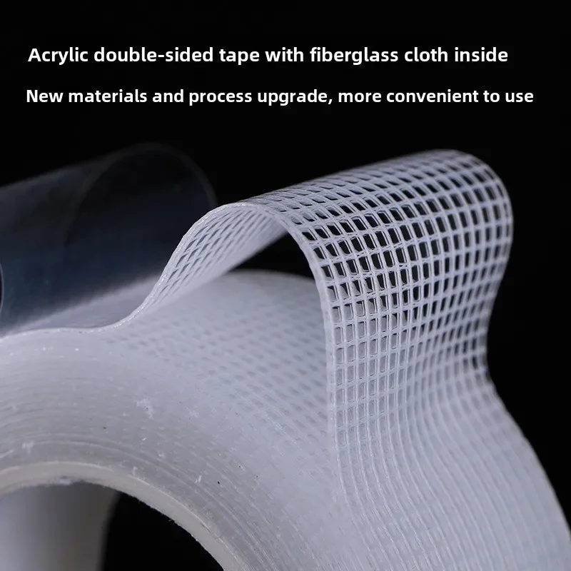 Nano Double Sided Adhesive Tape, Grid Upgraded Version, No-Trace Waterproof Multipurpose Tape, Other Material, 1mm Thickness