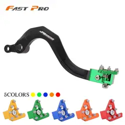 CNC aluminum Rear Foot Brake Pedal For KAWASAKI KX250 KX 250 2019-2020 KX250F KXF250 KXF 250 2006-2018
