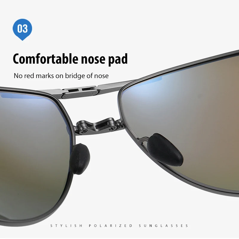 VCKA Fold Classic Men Myopia Sunglasses Fashion Polarized Women Prescription Driving Glasses Optics Custom Eyewear -0.5 to -6.0