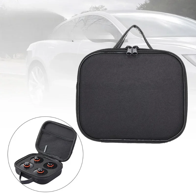 Jack Pad Storage Bag for Tesla Model 3 Y S X Tools Adapters Protective Handbag Carrying Case EVA Only Bag Car Accessories 2024