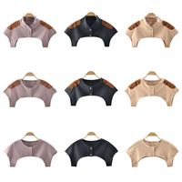 Breathable Warm Shoulder Pad Plush Shoulder Pad Scarf Shoulder Warmer Wrap Back Support Heating Fiber Scarves