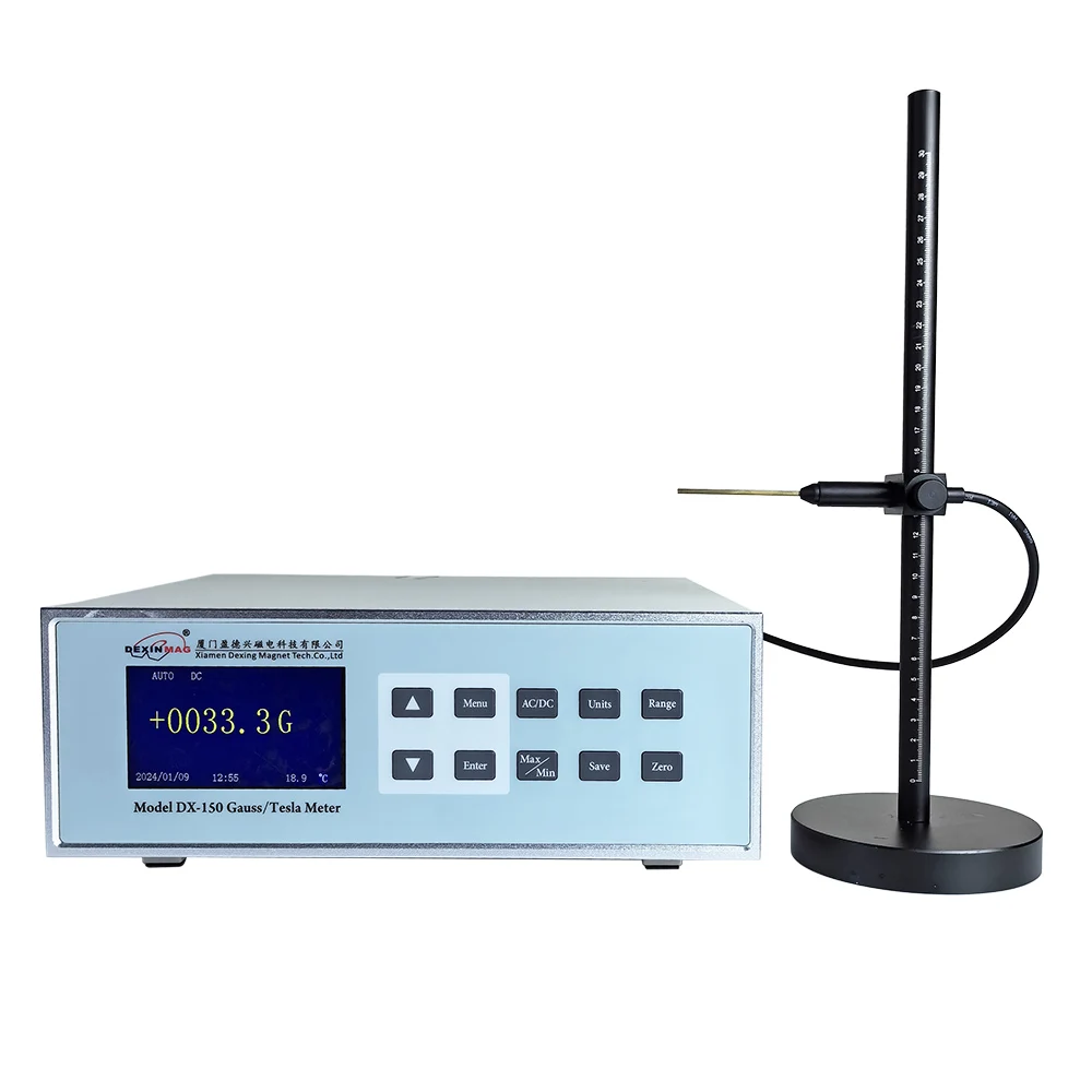 DX-150 AC and DC Magnetic Gauss Tesla Meter Magnetic Field Strength Tester for University Laboratory