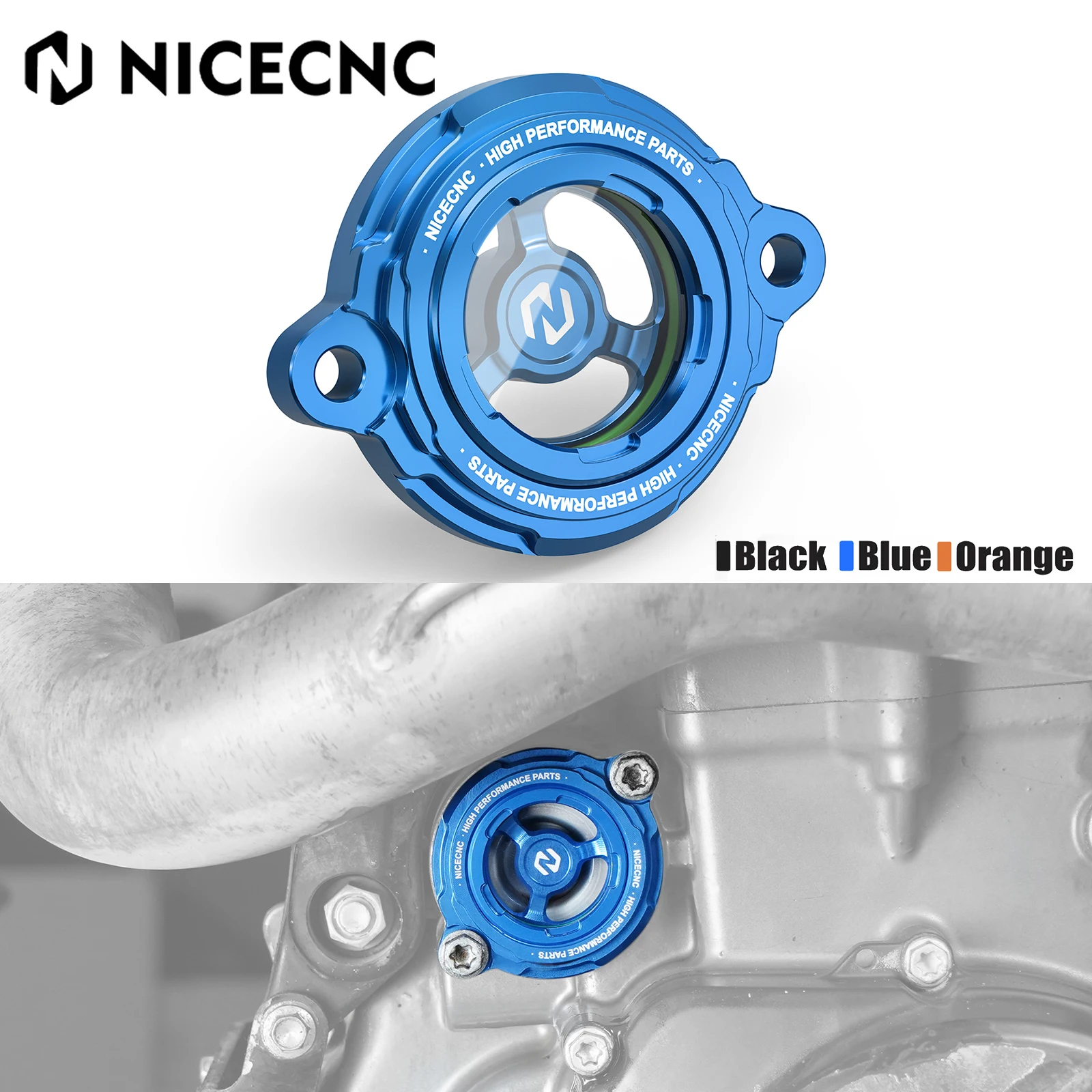 

For Husqvarna 701 Enduro Supermoto Vitpilen Engine Oil Filter Cover FE450 FE501 FE501S FC450 Husaberg FE 390 450 501 570/S