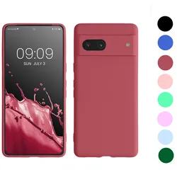 For Google Pixel 7a 7 8 Pro Case Liquid Silicone Soft Matte Camera Protect Cover For Pixel 6A 6 Pro 6 8A 9 Pro XL Back Case